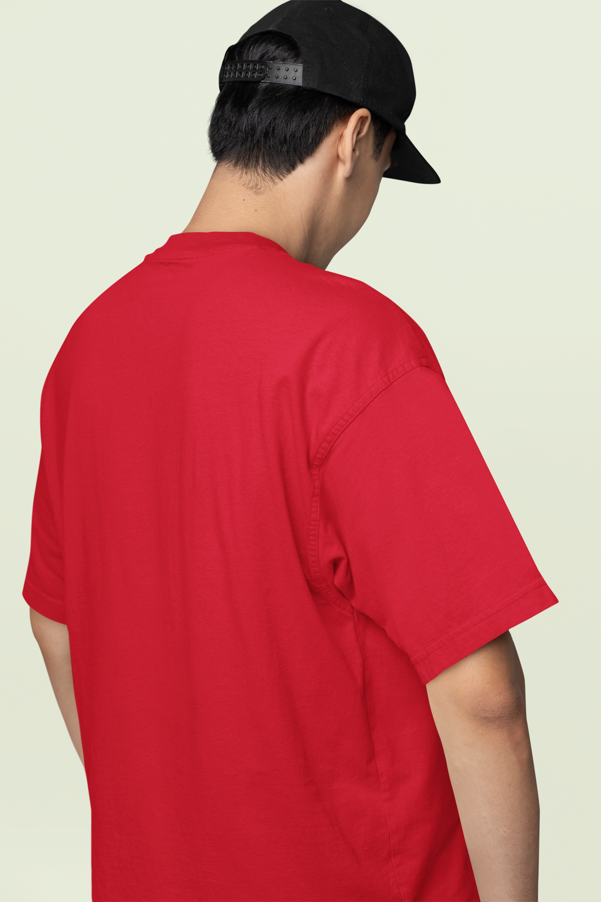 Core Classic Oversized Crew : Crimson Thread
