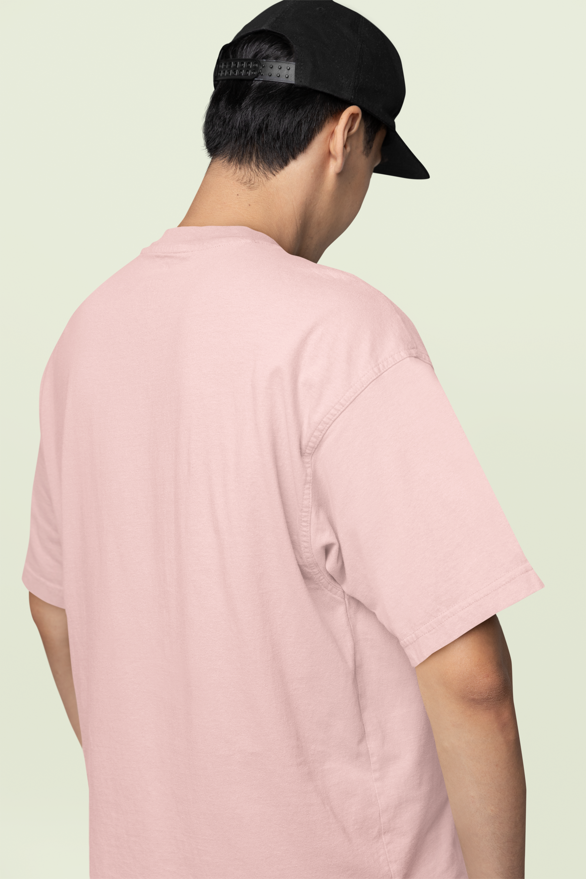 Core Classic Oversized Crew : Petal Dust