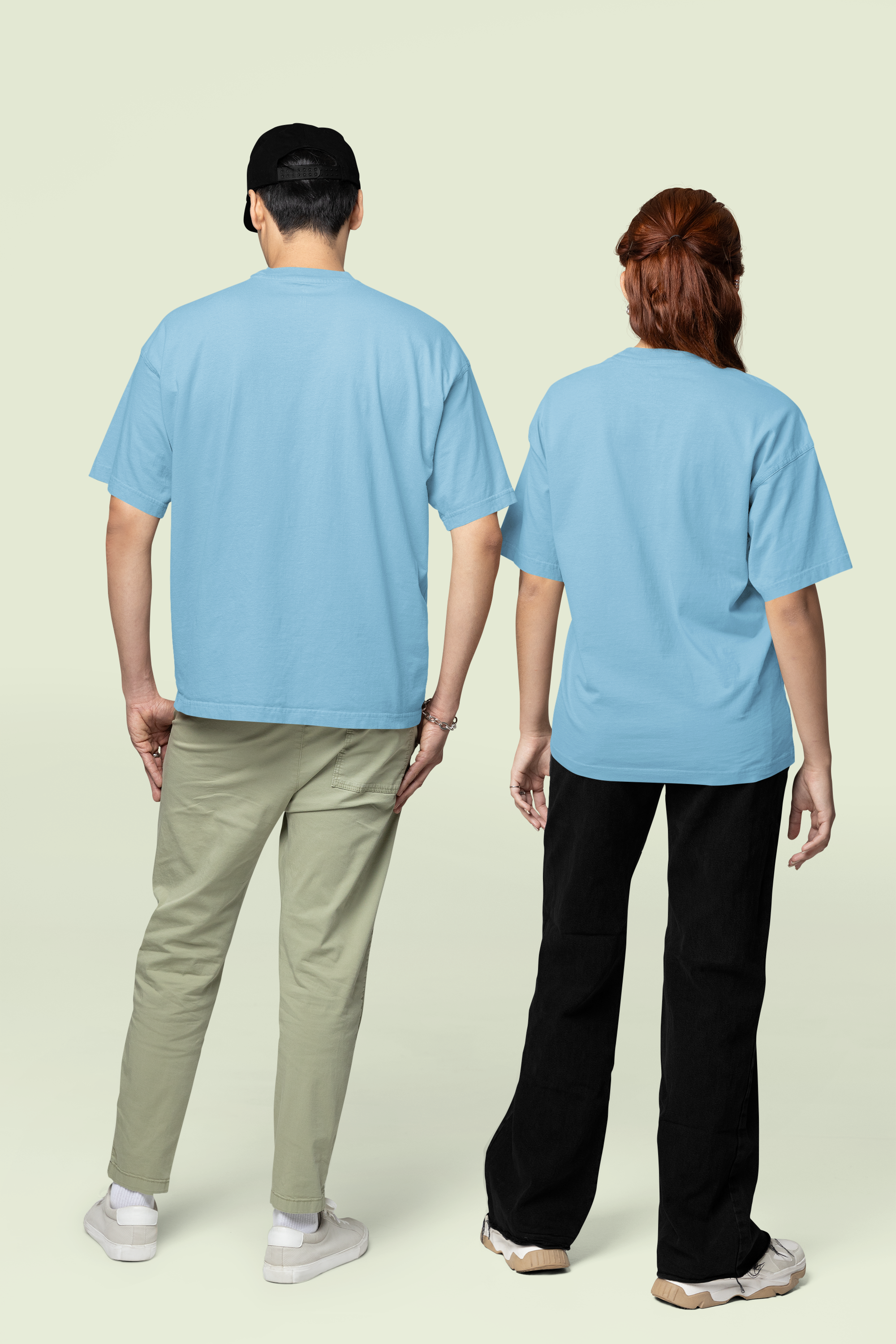 Core Classic Oversized Crew : Skylit
