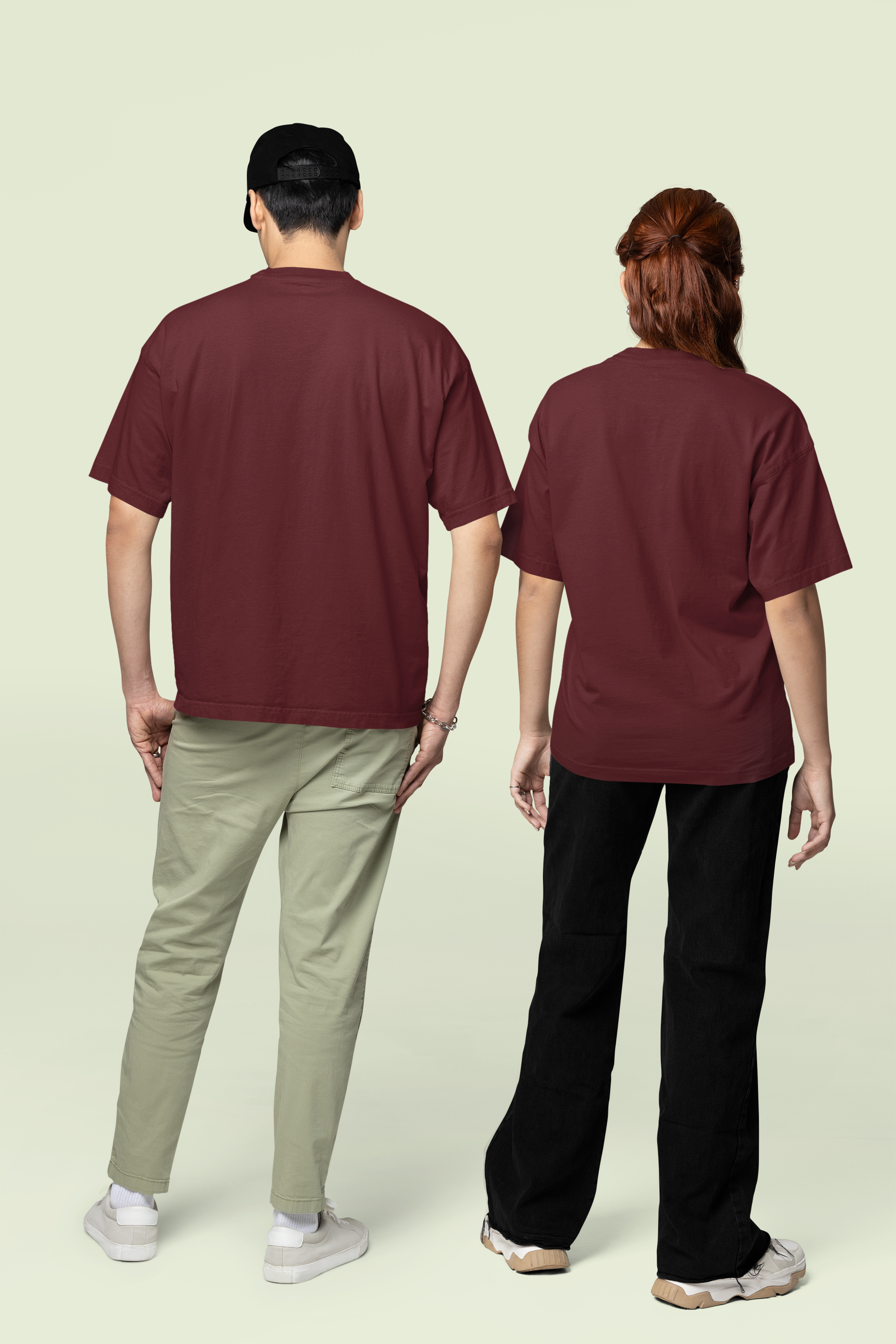 Core Classic Oversized Crew : Mulberry