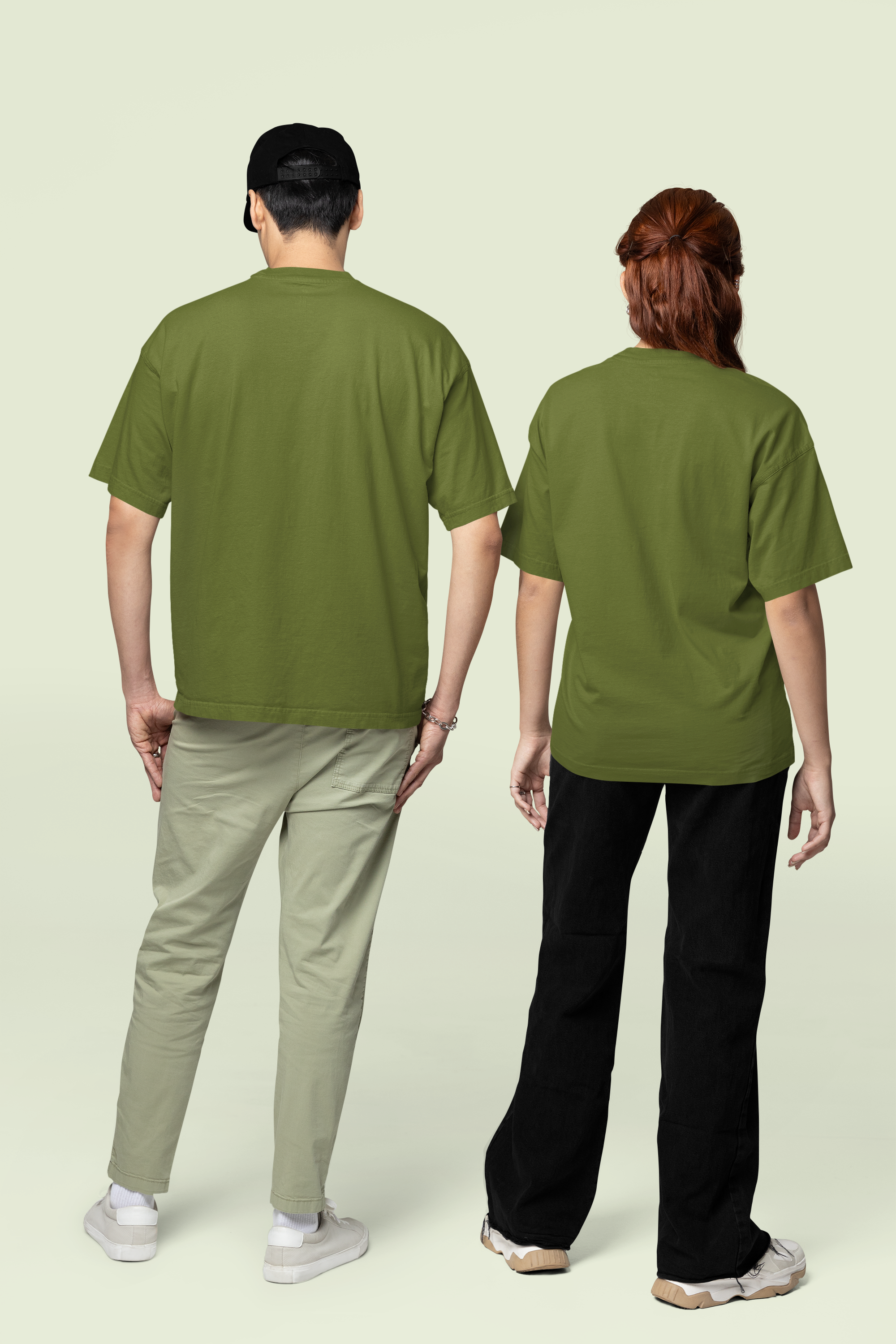 Core Classic Oversized Crew : Mossfield