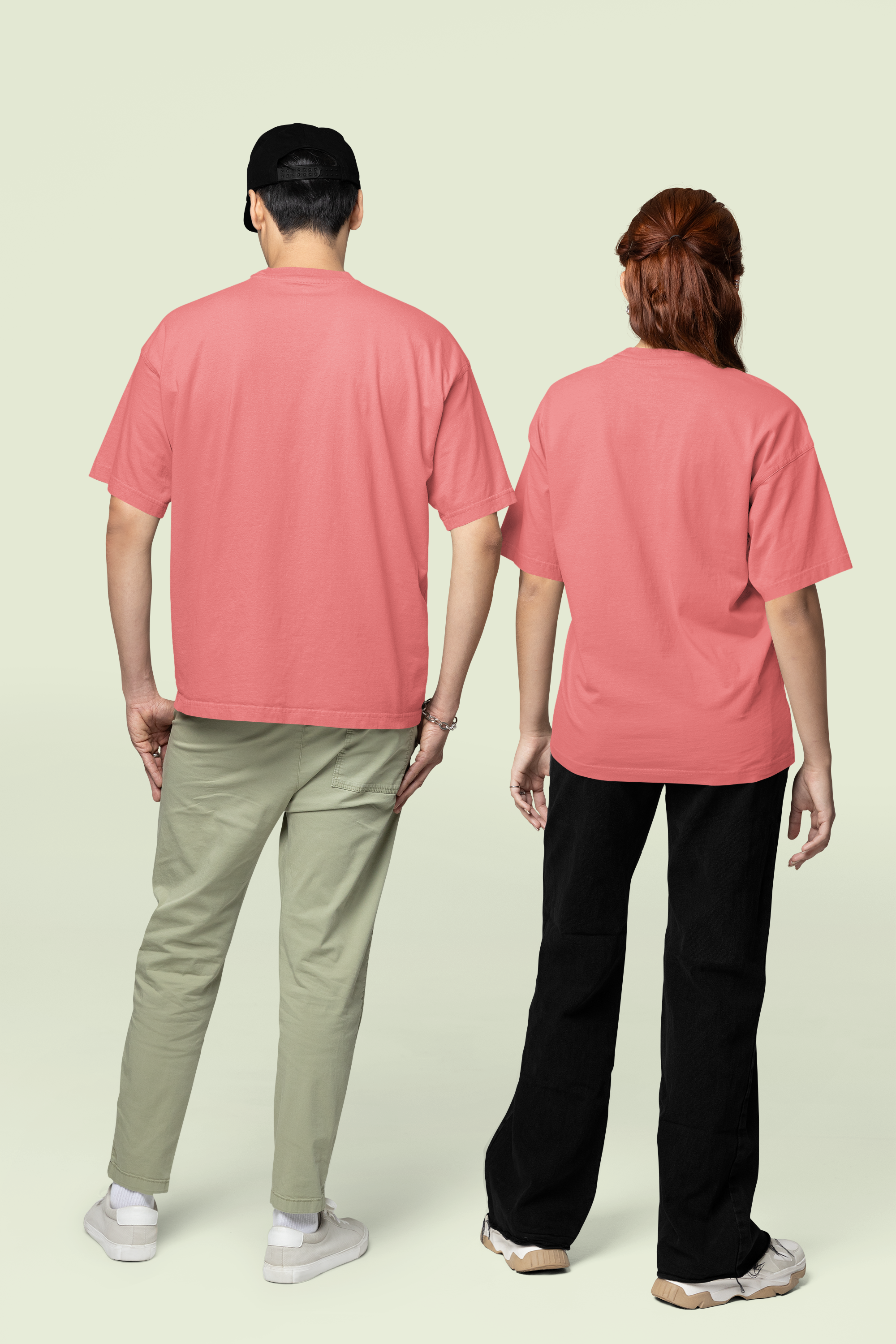 Core Classic Oversized Crew : Blush Clay