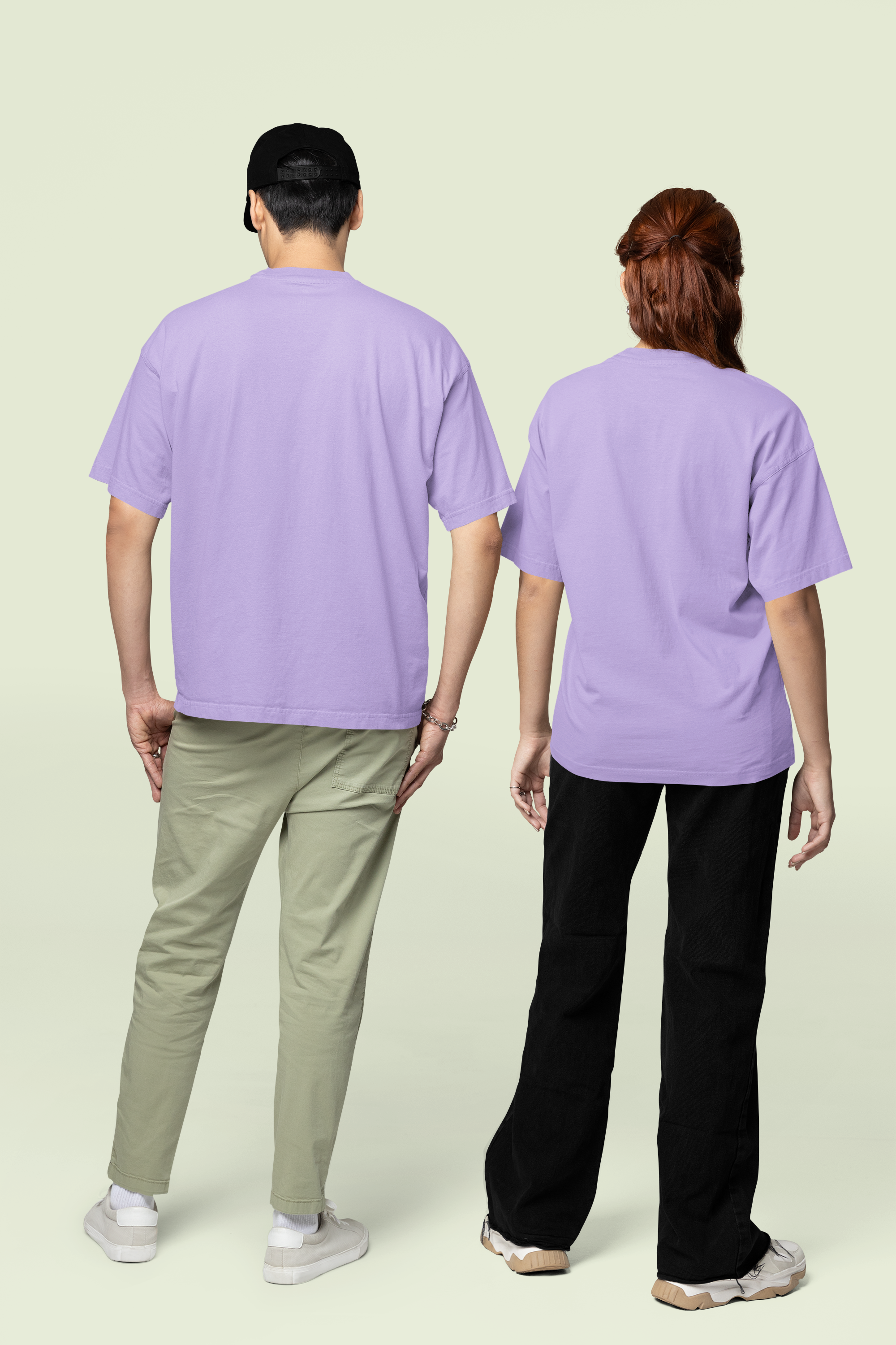 Core Classic Oversized Crew : Lilac Haze
