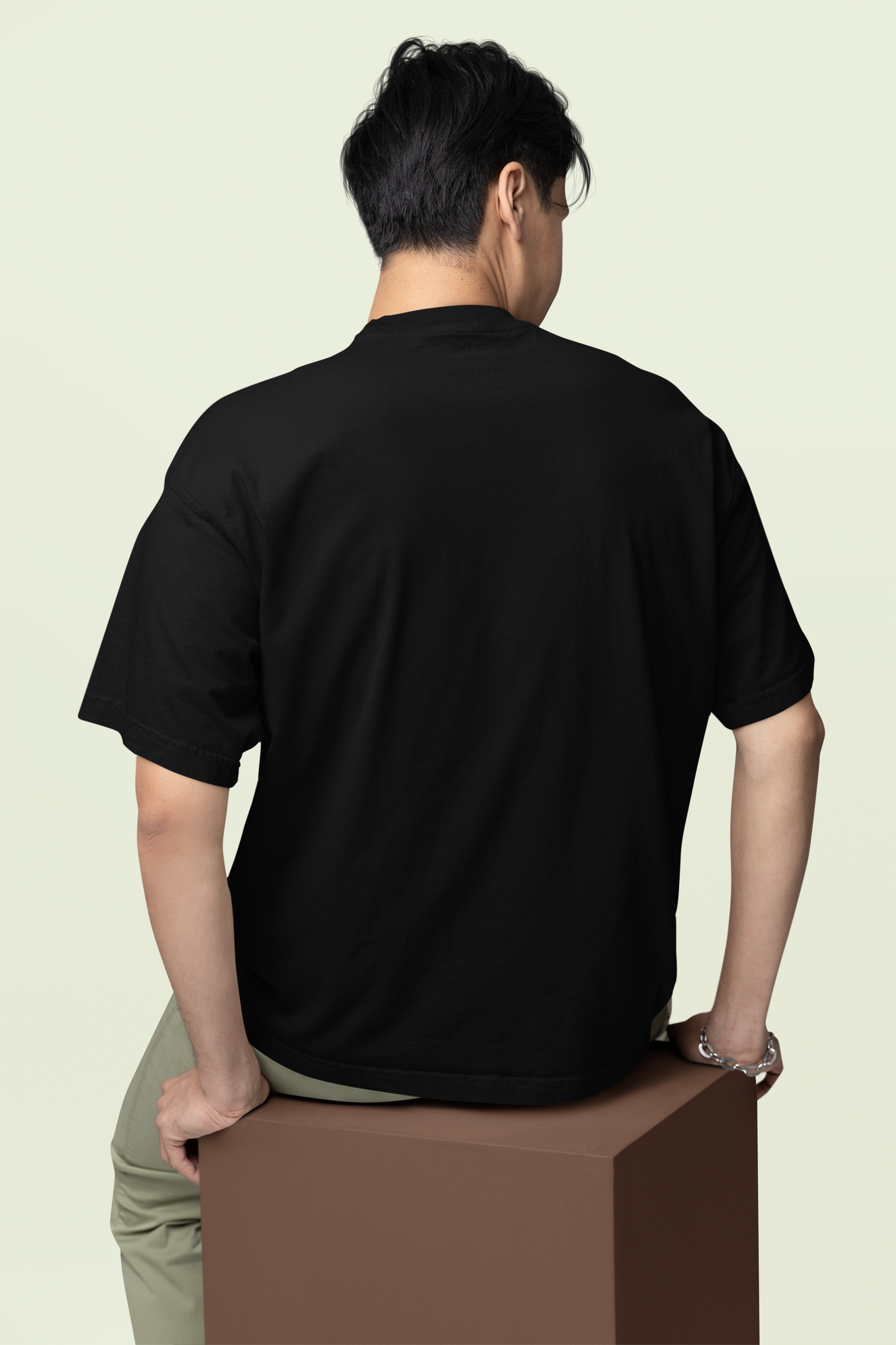 Core Classic Oversized Crew : Obsidian