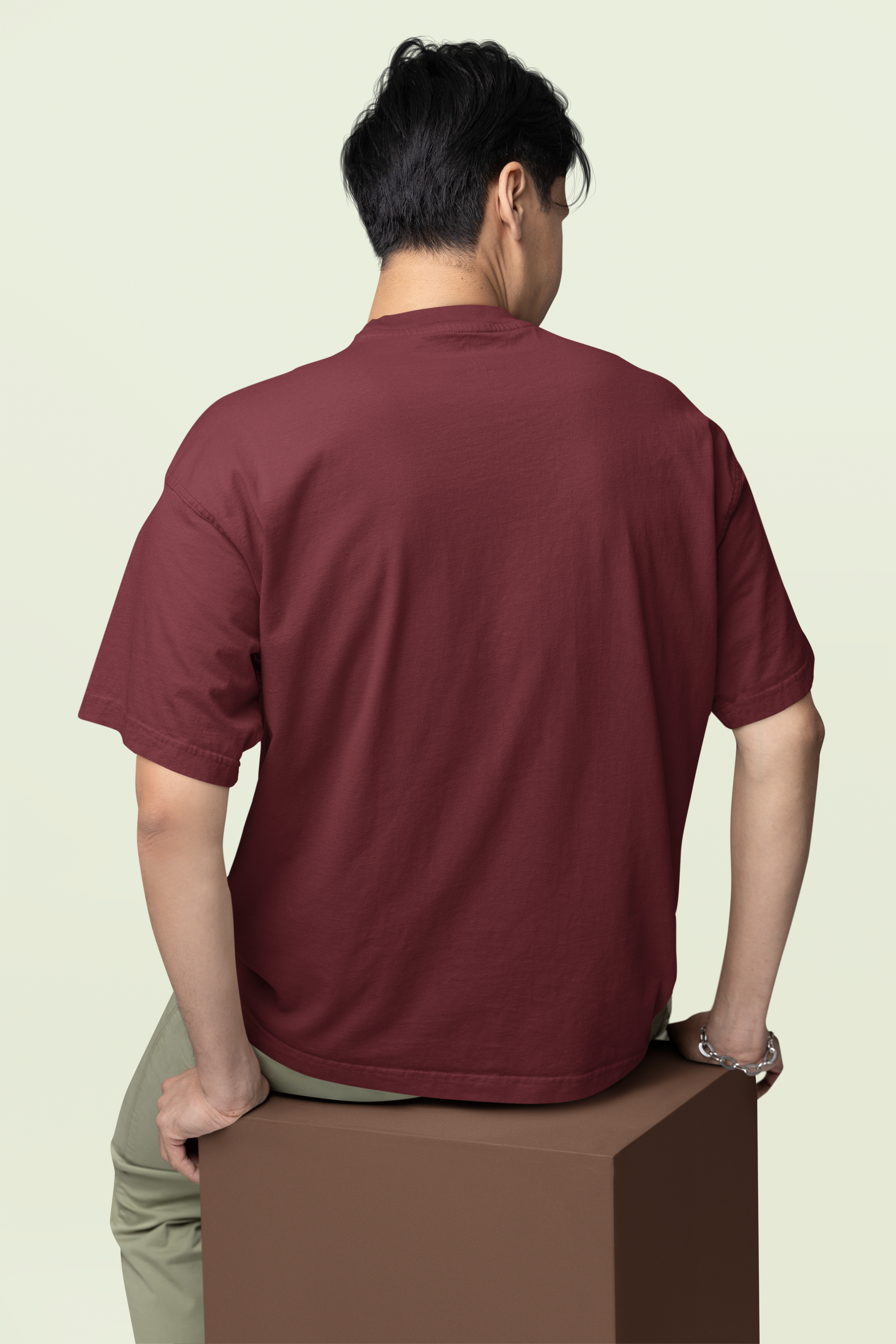 Core Classic Oversized Crew : Mulberry