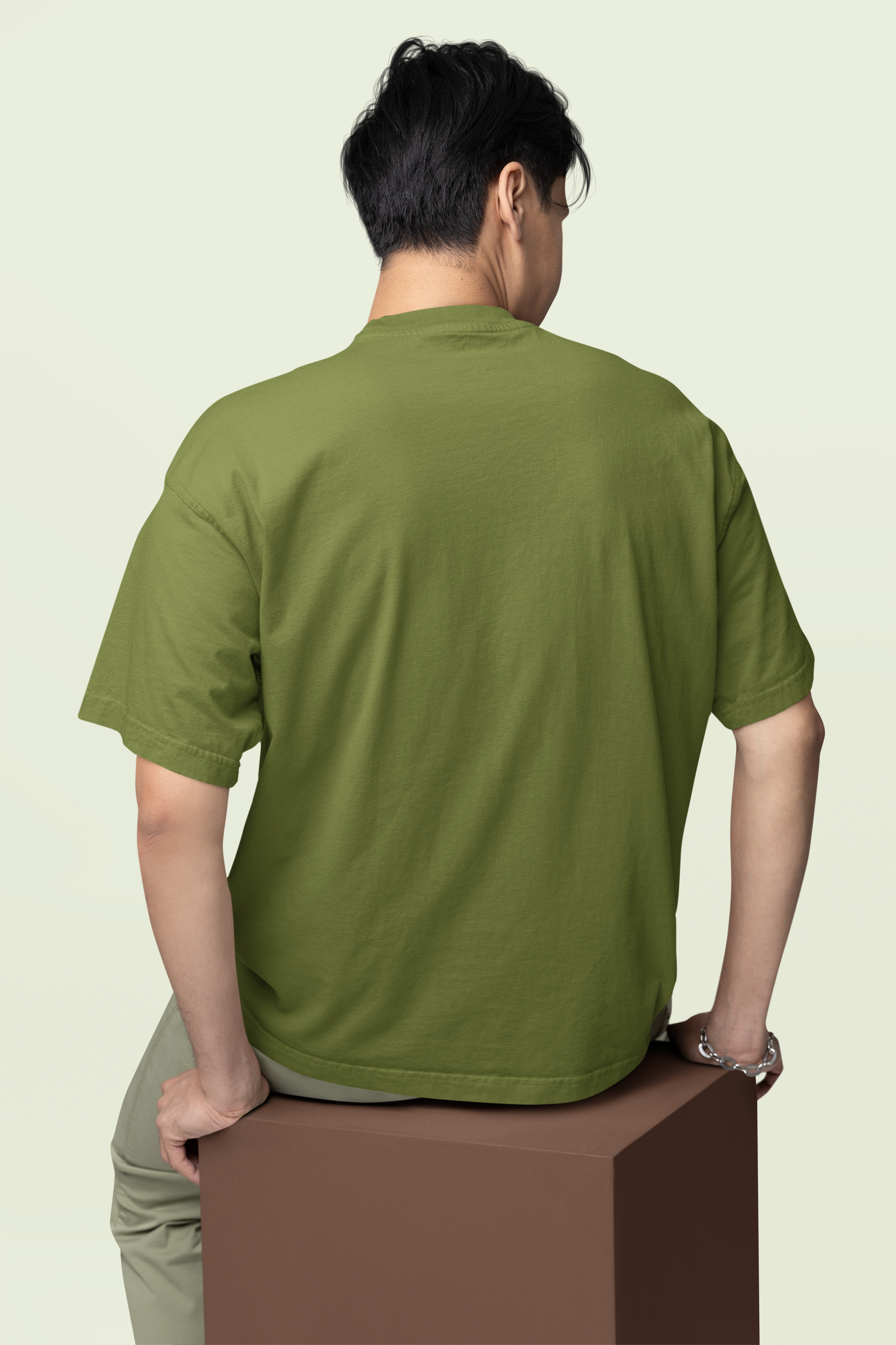 Core Classic Oversized Crew : Mossfield