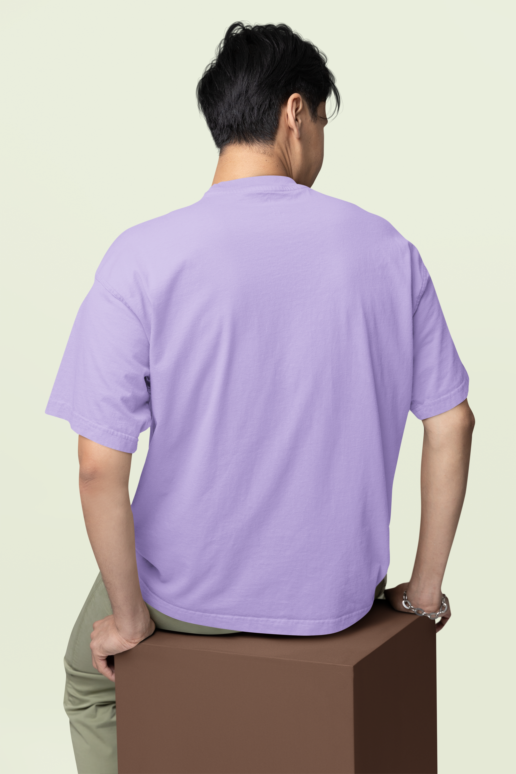 Core Classic Oversized Crew : Lilac Haze