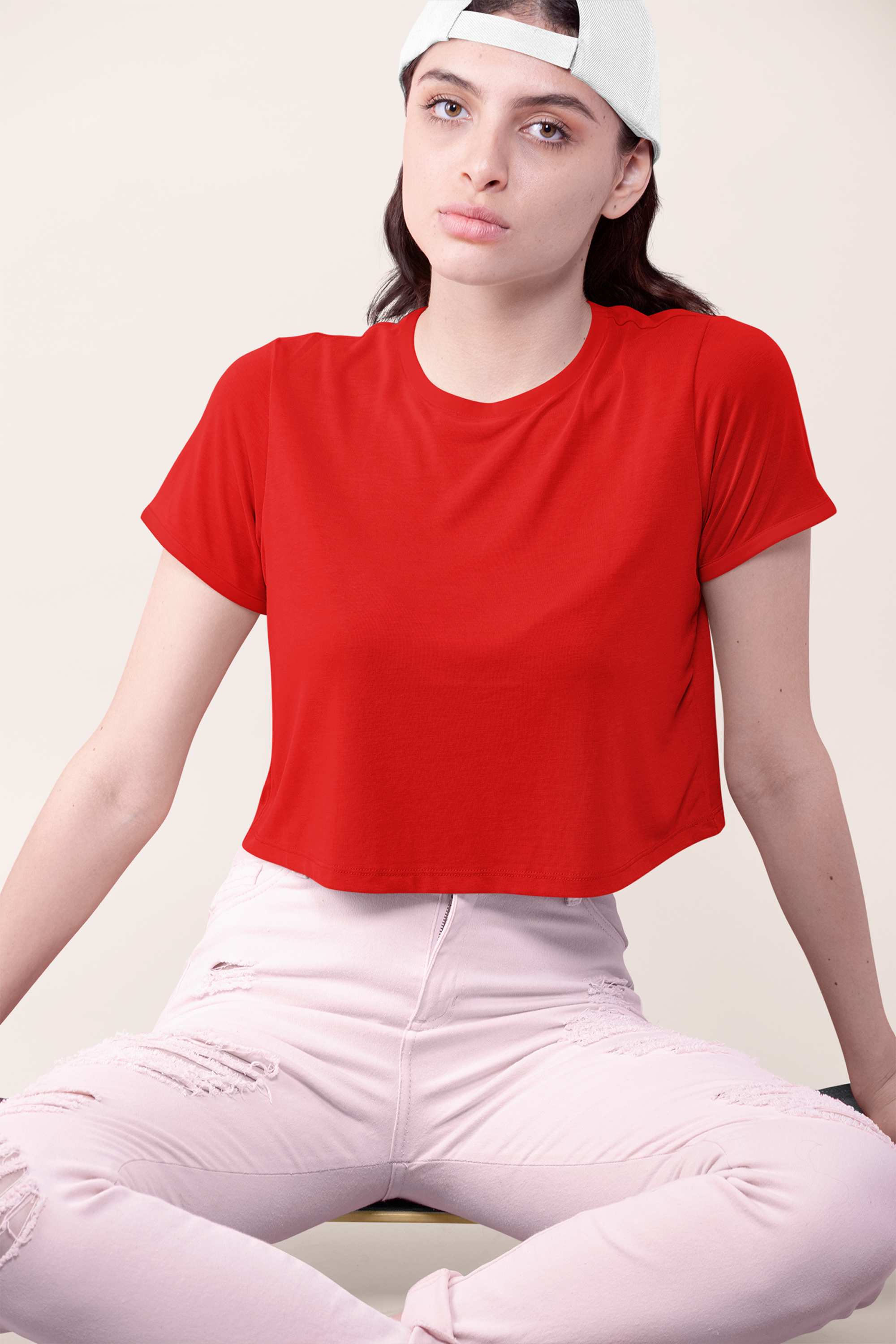 Floe Crop : Crimson Fade