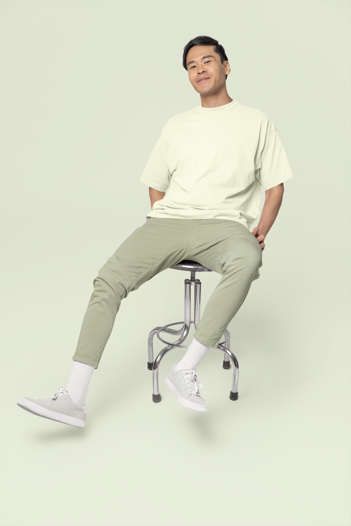 Core Classic Oversized Crew : Feather
