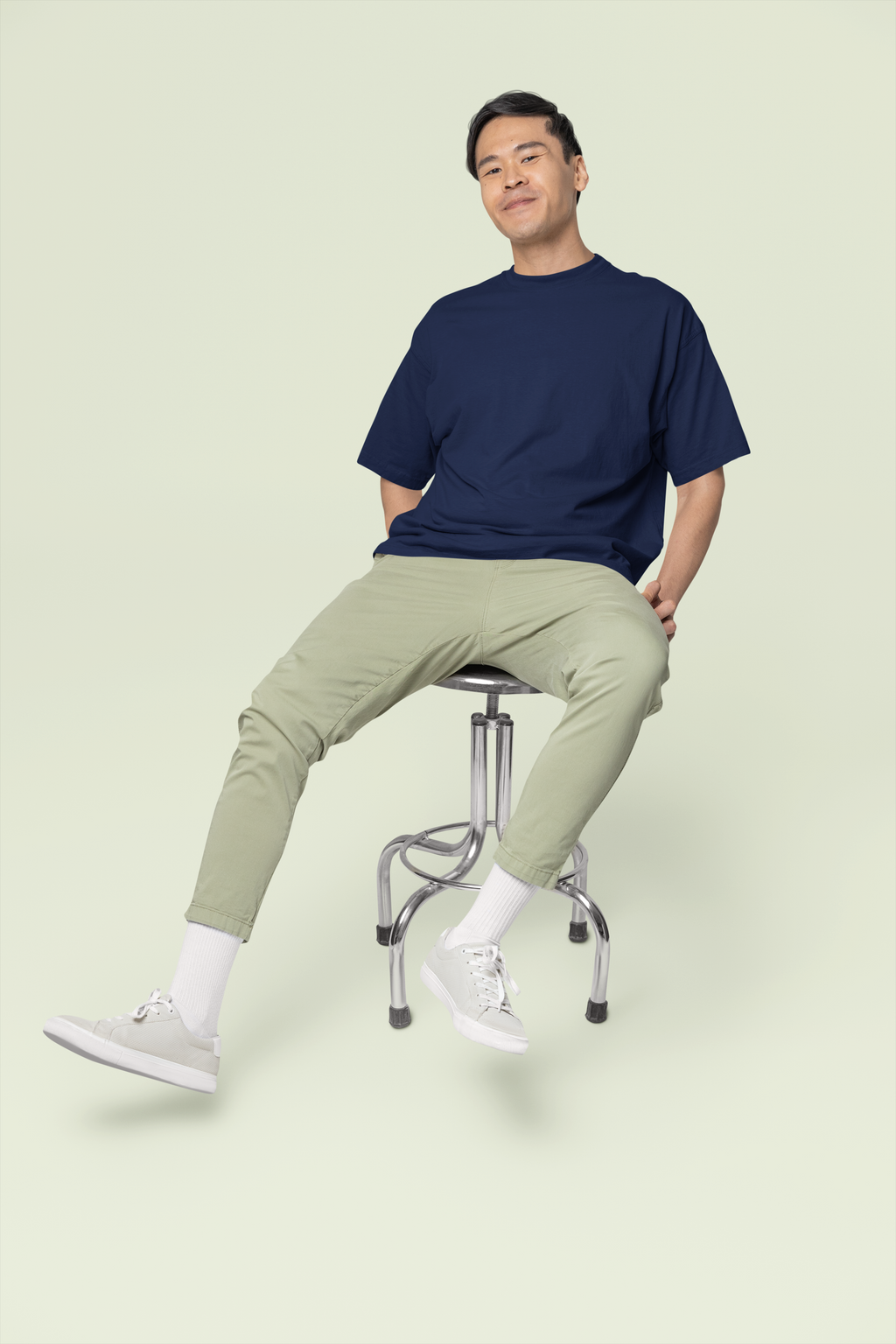Core Classic Oversized Crew : Midnight Soil