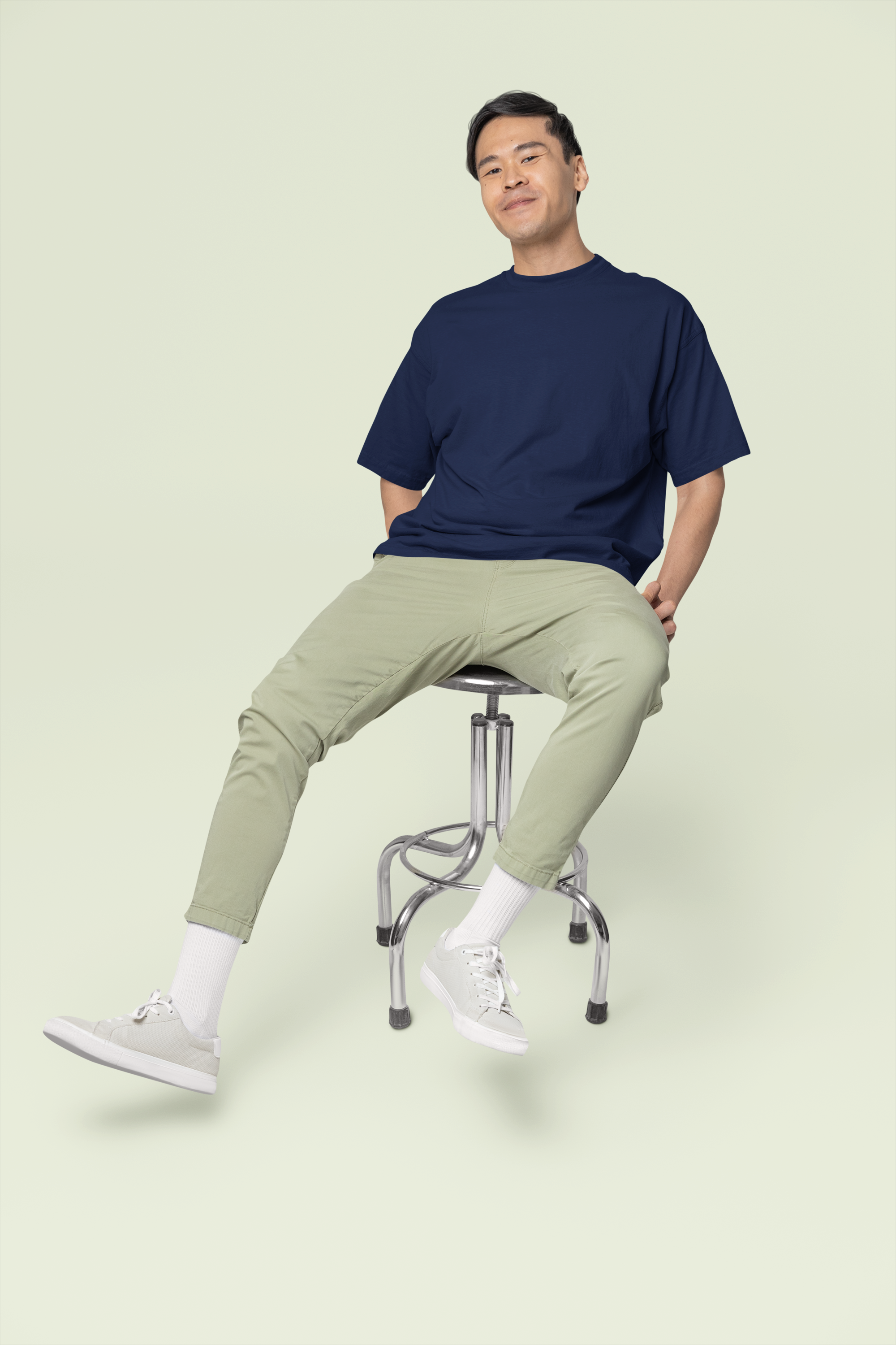 Core Classic Oversized Crew : Midnight Soil