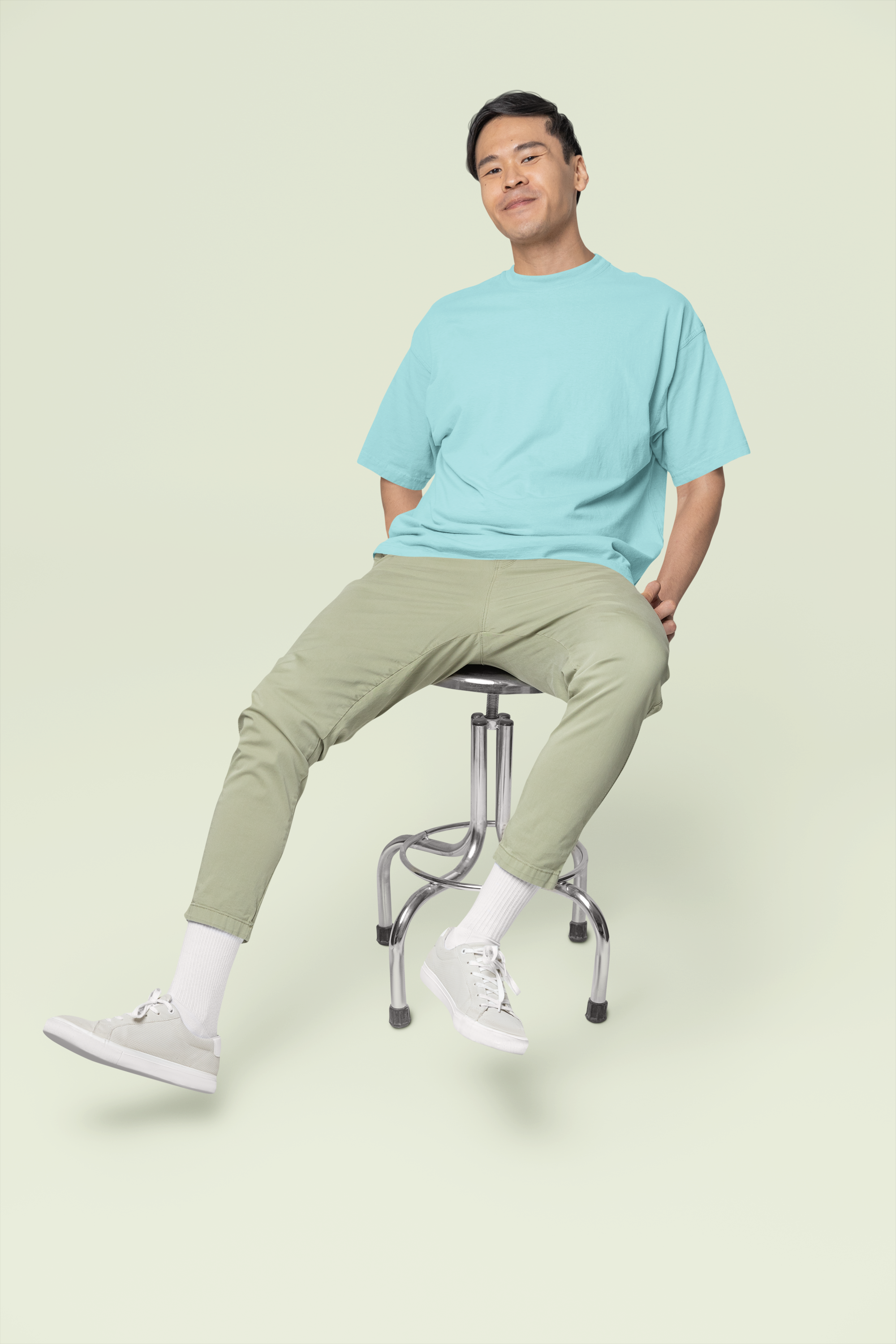 Core Classic Oversized Crew : Frostleaf