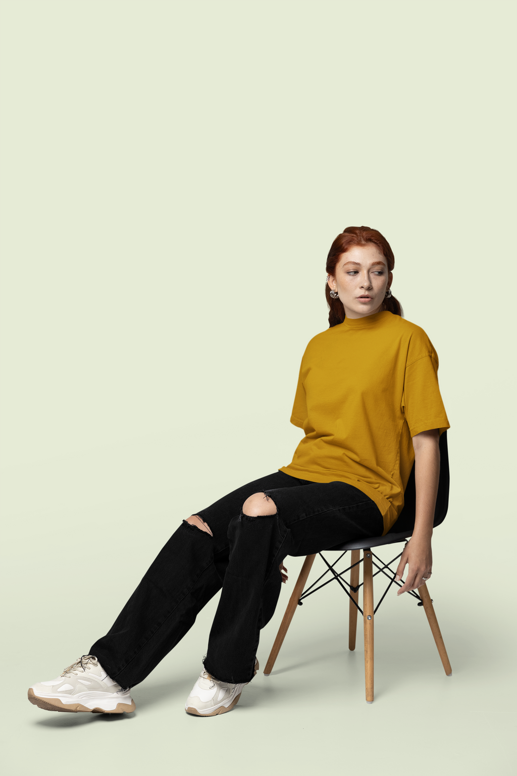 Core Classic Oversized Crew : Sunroot