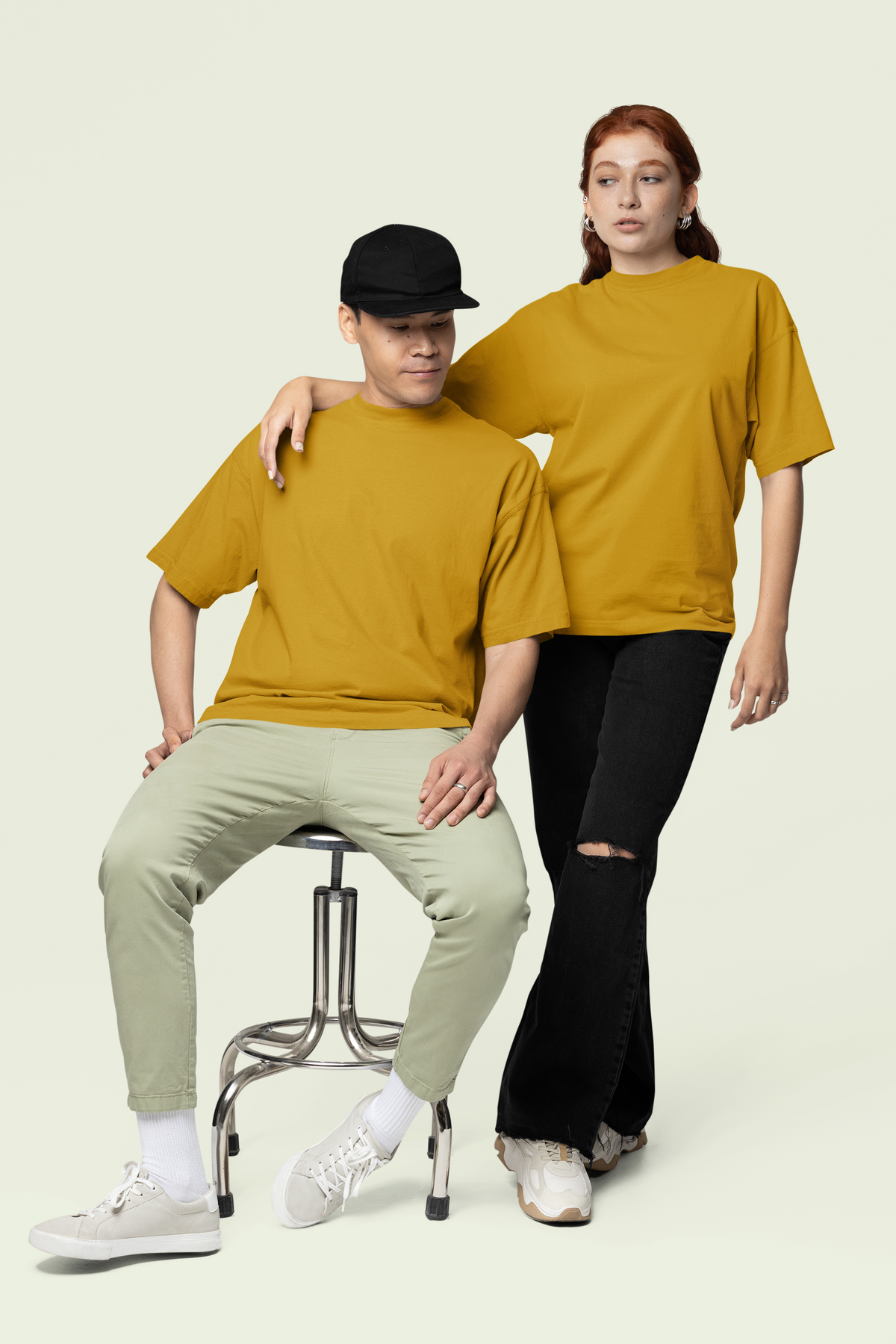 Core Classic Oversized Crew : Sunroot